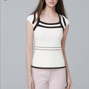 White House Black Market Cap Sleeve sweater